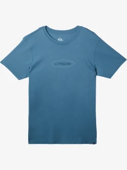 Discount Quiksilver Level Up T-Shirt Aegean Blue