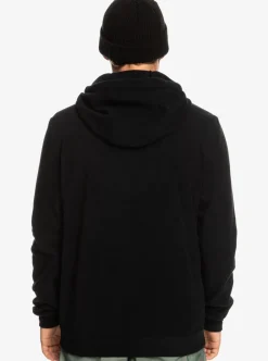New Quiksilver Live For The Ride Softshelll Technical Hoodie True Black