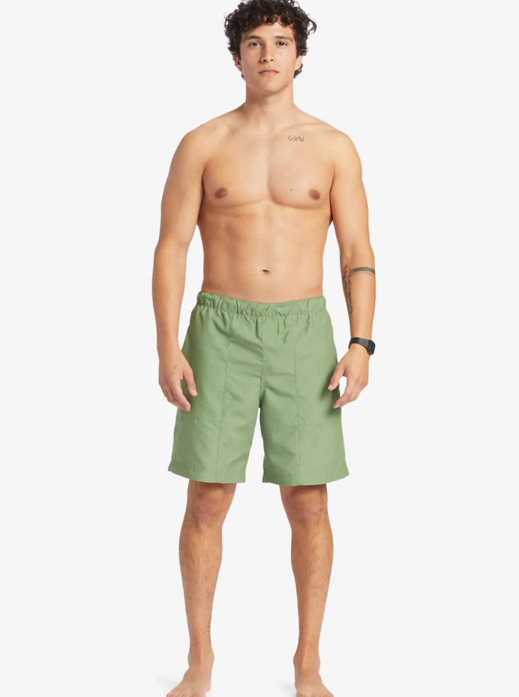 Cheap Quiksilver Made Better 18.5" Amphibian Boardshorts Dill