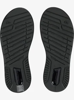 Discount Quiksilver Mathodic Recovery Sandals Black/Grey/Brown