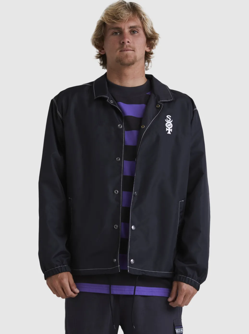 New Quiksilver Mercury Jacket Black