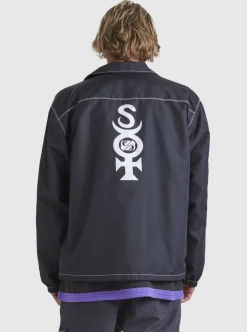 New Quiksilver Mercury Jacket Black