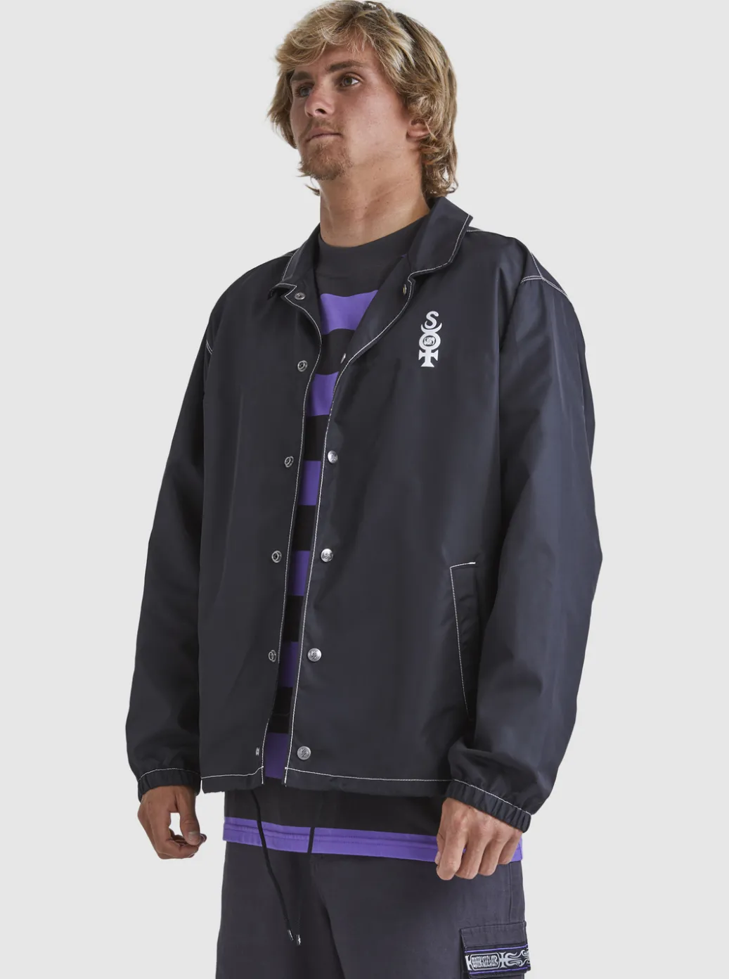 New Quiksilver Mercury Jacket Black
