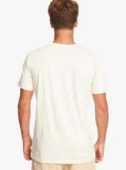 Shop Quiksilver Mesa Stripe Pocket T-Shirt Birch