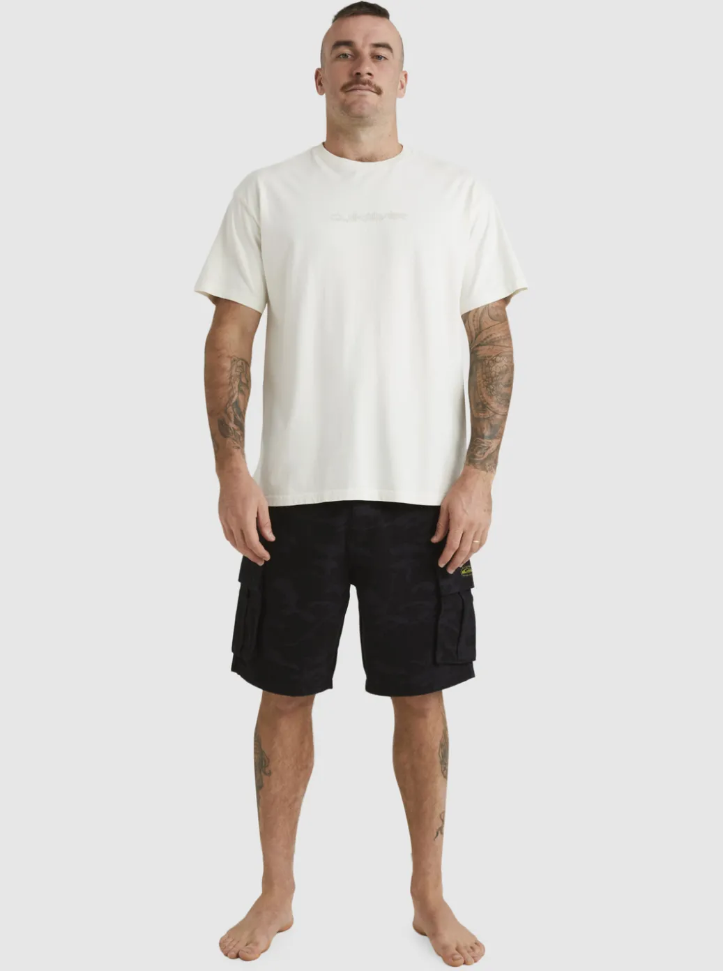Store Quiksilver Mikey Cargo Shorts Tarmac Mongrel Camo