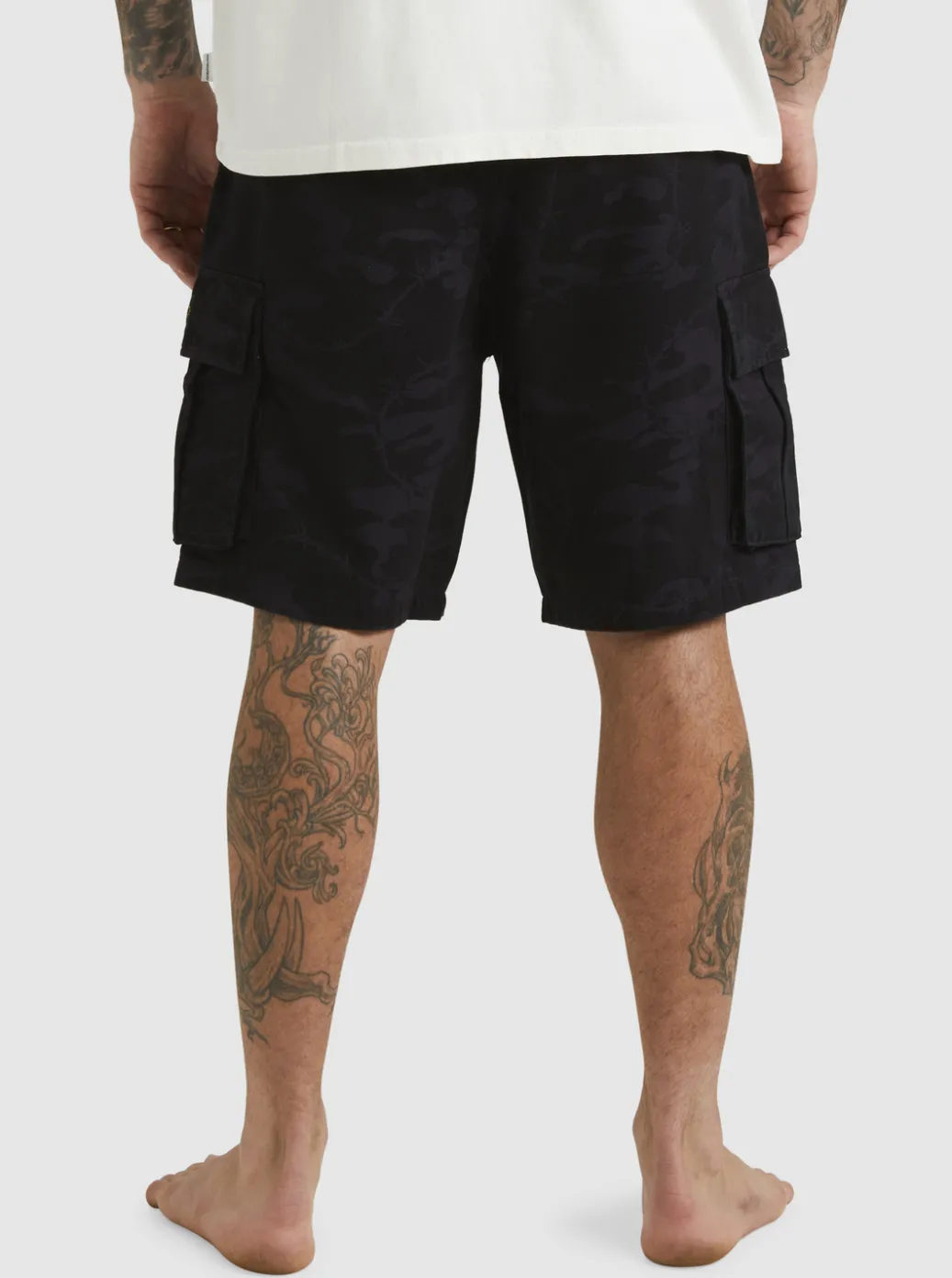 Store Quiksilver Mikey Cargo Shorts Tarmac Mongrel Camo