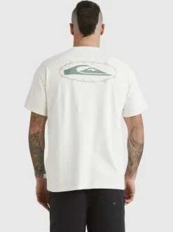Flash Sale Quiksilver Mikey T-Shirt Snow White