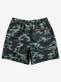 Clearance Quiksilver Mikey Volley 18" Volleys Black