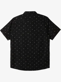 Cheap Quiksilver Minimo Short Sleeve Shirt Black Minimo