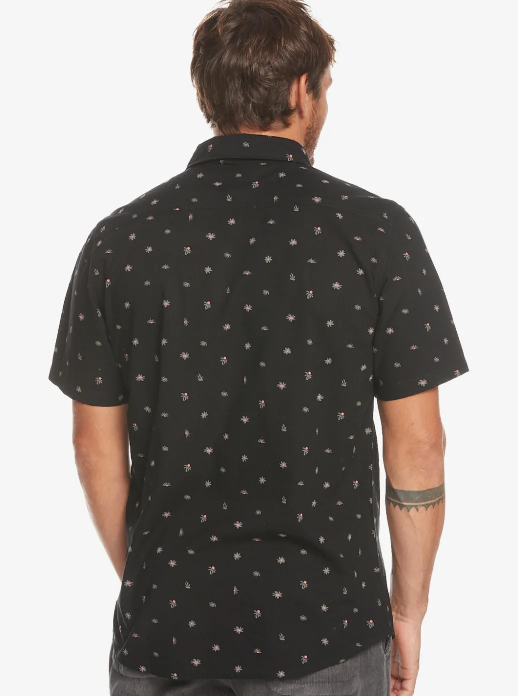 Cheap Quiksilver Minimo Short Sleeve Shirt Black Minimo