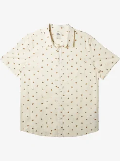 Hot Quiksilver Minimo Short Sleeve Shirt Birch Minimo