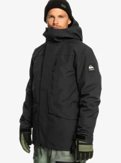 Best Quiksilver Mission 3-In-1 Technical Snow Jacket True Black