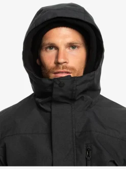 Best Quiksilver Mission 3-In-1 Technical Snow Jacket True Black