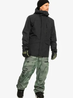 Best Quiksilver Mission 3-In-1 Technical Snow Jacket True Black