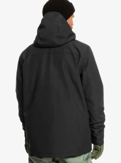 Best Quiksilver Mission 3-In-1 Technical Snow Jacket True Black