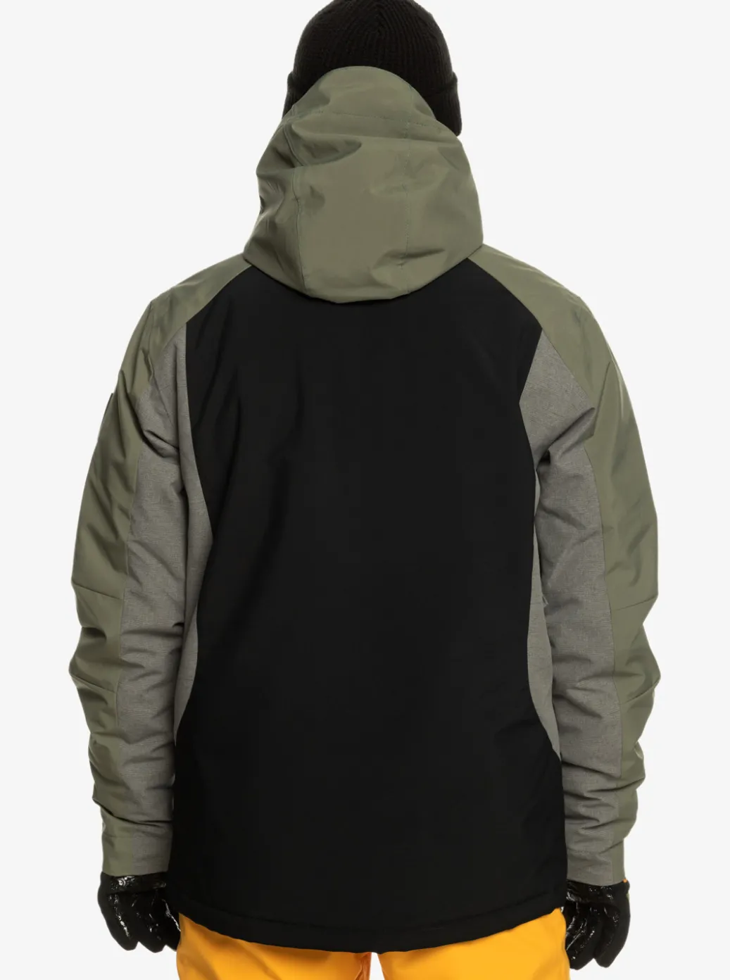 Discount Quiksilver Mission Plus Technical Snow Jacket True Black