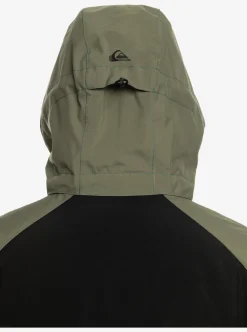 Discount Quiksilver Mission Plus Technical Snow Jacket True Black