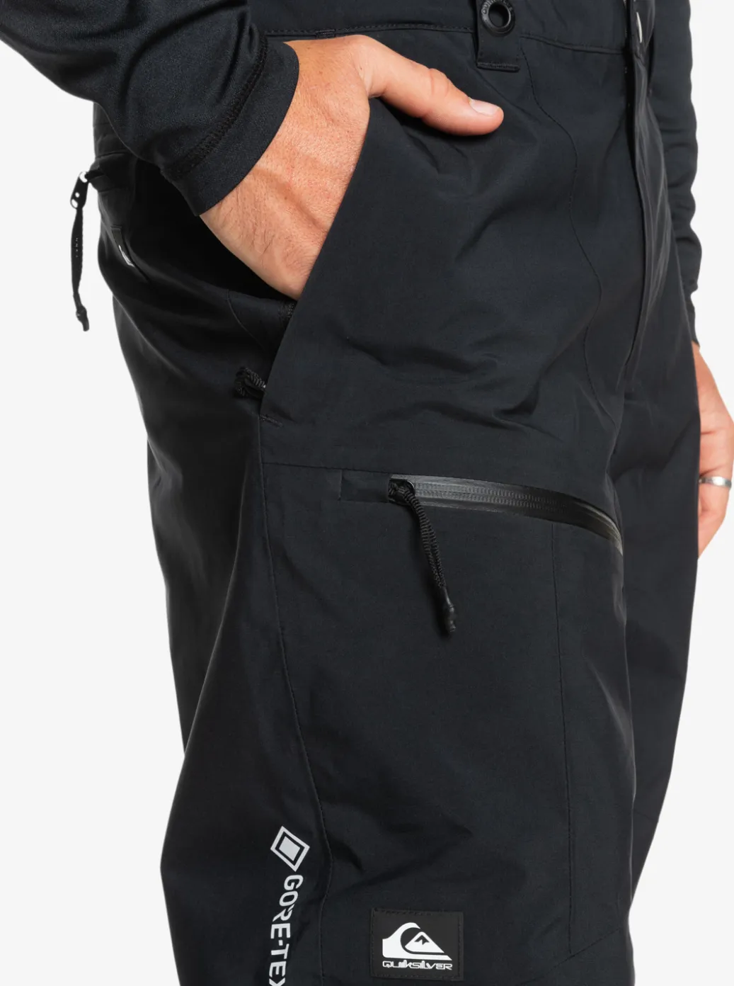 New Quiksilver Mission Shell Pro Gore-Tex® Snow Pants True Black