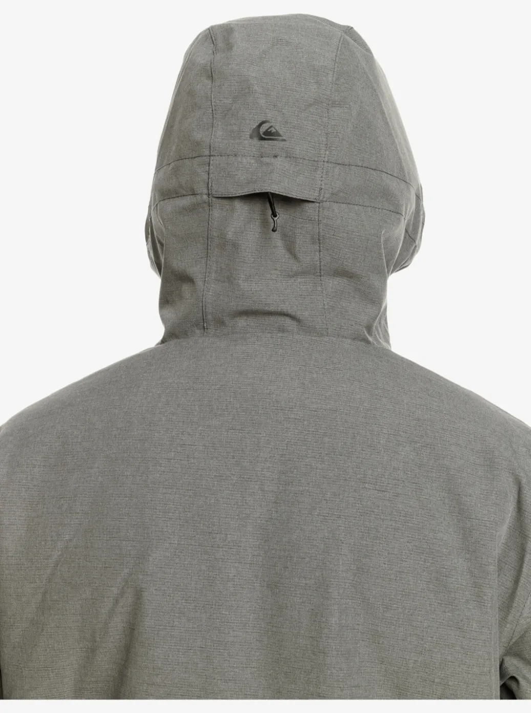 Best Sale Quiksilver Mission Solid Insulated Snow Jacket Heather Grey