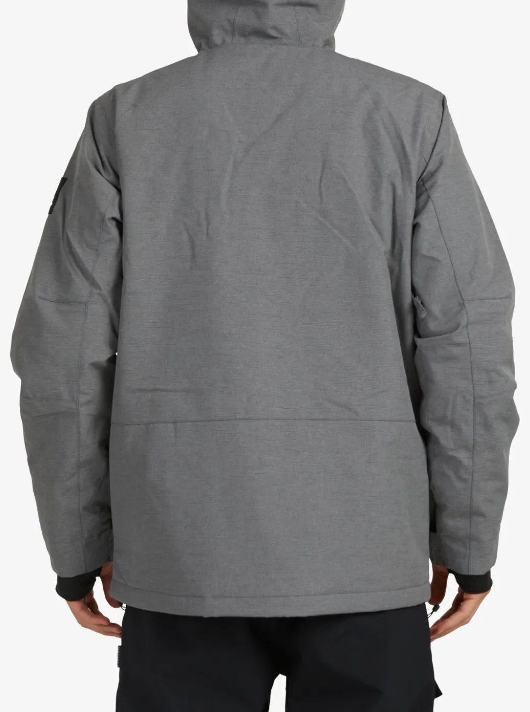 Best Sale Quiksilver Mission Solid Insulated Snow Jacket Heather Grey