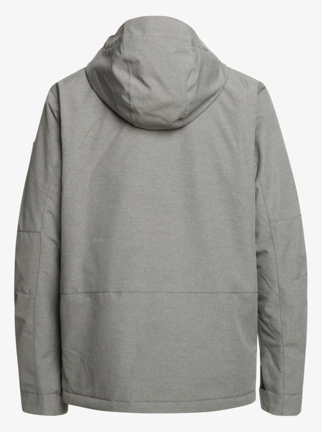 Best Sale Quiksilver Mission Solid Insulated Snow Jacket Heather Grey