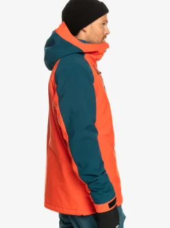 Best Sale Quiksilver Mission Technical Snow Jacket Grenadine