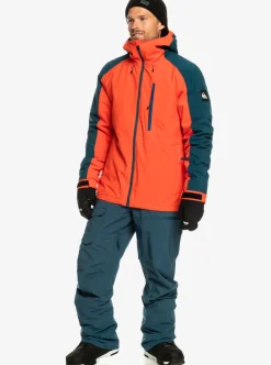 Best Sale Quiksilver Mission Technical Snow Jacket Grenadine
