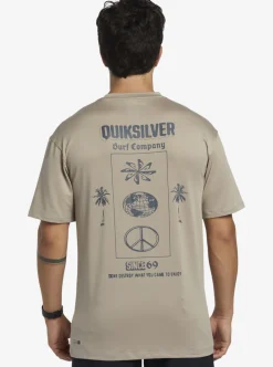 Store Quiksilver Mix Session Upf 50 Short Sleeve Surf Tee Goat