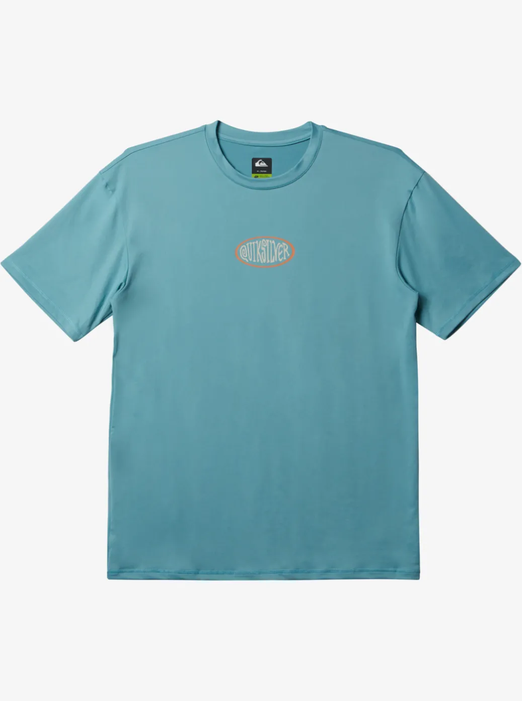 Store Quiksilver Mix Session Upf 50 Short Sleeve Surf Tee Cameo Blue