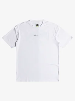 Outlet Quiksilver Mix Session Upf 50 Short Sleeve Surf Tee Birch