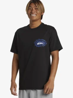 Discount Quiksilver Mix Session Upf 50 Short Sleeve Surf Tee Black