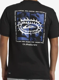 Discount Quiksilver Mix Session Upf 50 Short Sleeve Surf Tee Black