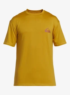 Sale Quiksilver Mix Session Upf 50 Short Sleeve Surf Tee Wheat