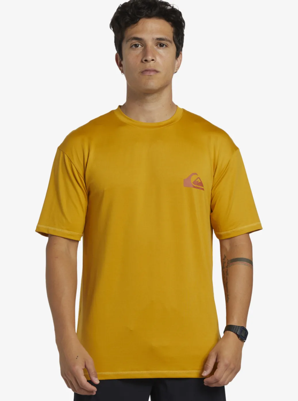 Sale Quiksilver Mix Session Upf 50 Short Sleeve Surf Tee Wheat