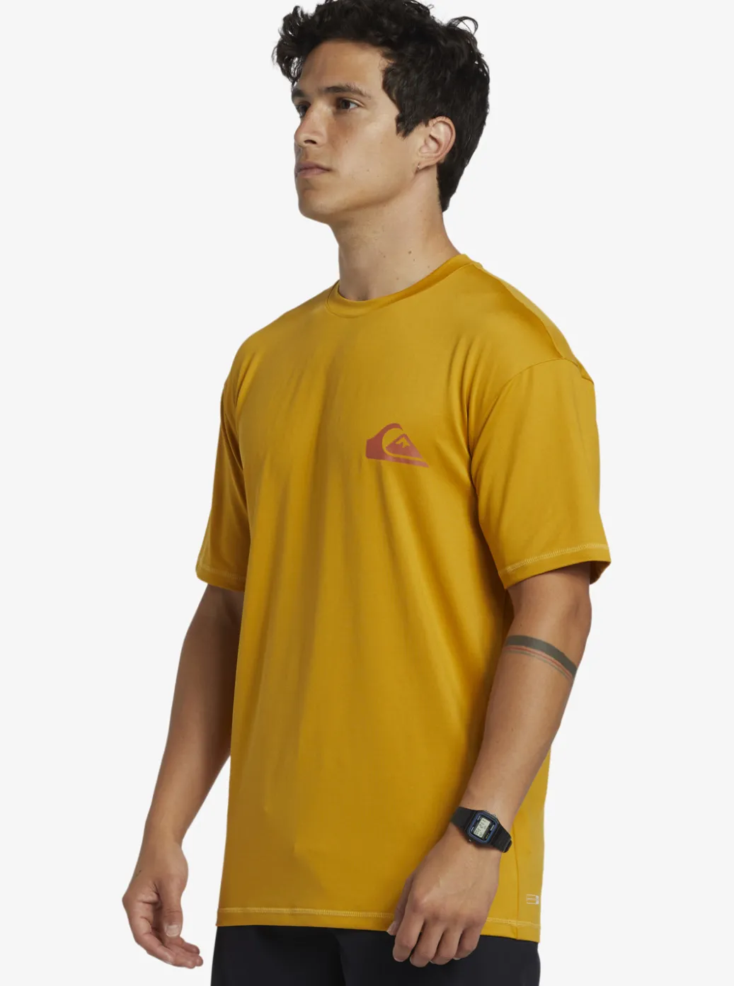 Sale Quiksilver Mix Session Upf 50 Short Sleeve Surf Tee Wheat
