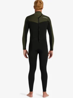 Flash Sale Quiksilver 3/2Mm Everyday Sessions Back Zip Wetsuit Black/ Ash