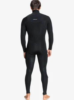 Cheap Quiksilver 3/2Mm Everyday Sessions Chest Zip Wetsuit Black