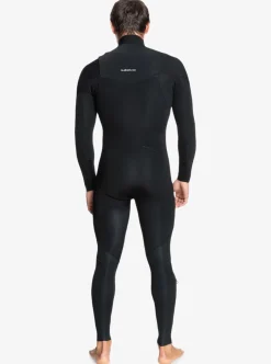 Cheap Quiksilver 4/3Mm Everyday Sessions Chest Zip Wetsuit Black