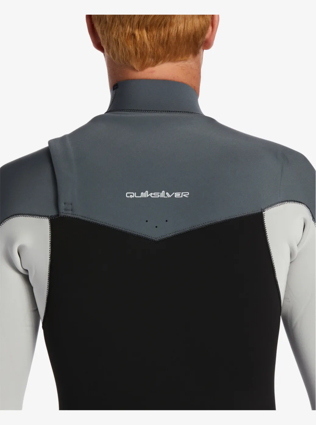 Online Quiksilver 3/2Mm Everyday Sessions Chest Zip Wetsuit Black/ Ash