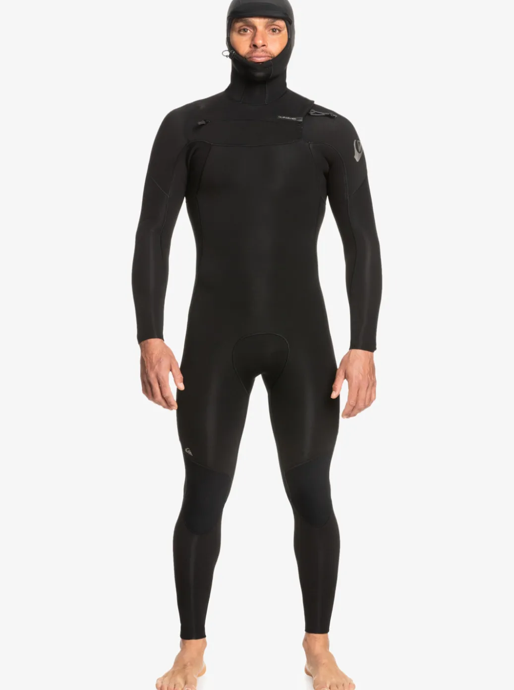 Best Sale Quiksilver 5/4/3Mm Everyday Sessions Hooded Chest Zip Wetsuit Black