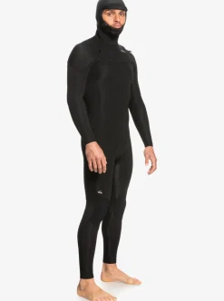 Best Sale Quiksilver 5/4/3Mm Everyday Sessions Hooded Chest Zip Wetsuit Black