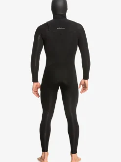Best Sale Quiksilver 5/4/3Mm Everyday Sessions Hooded Chest Zip Wetsuit Black