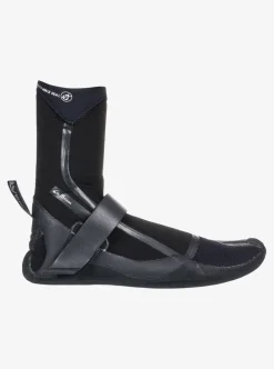 Shop Quiksilver 5Mm Marathon Sessions Split Toe Wetsuit Boots Black