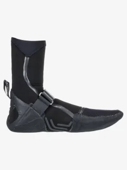 Shop Quiksilver 5Mm Marathon Sessions Split Toe Wetsuit Boots Black