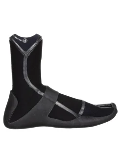 Shop Quiksilver 3Mm Marathon Sessions Split Toe Wetsuit Boots Black