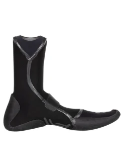 Shop Quiksilver 3Mm Marathon Sessions Split Toe Wetsuit Boots Black