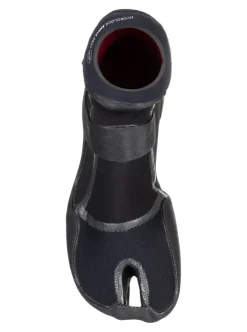 Shop Quiksilver 3Mm Marathon Sessions Split Toe Wetsuit Boots Black