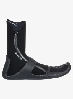 Cheap Quiksilver 3Mm Marathon Sessions Split Toe Wetsuit Boots Black