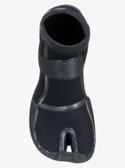 Cheap Quiksilver 3Mm Marathon Sessions Split Toe Wetsuit Boots Black