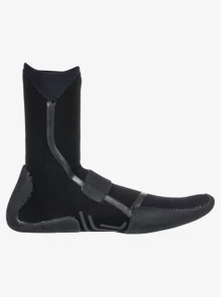 Cheap Quiksilver 3Mm Marathon Sessions Split Toe Wetsuit Boots Black